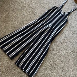 Striped jumpsuit. Brand new.